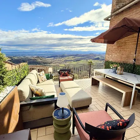 Appartement Tuscan Hilltop Terrace-poliziano 7 Montepulciano Stazione
